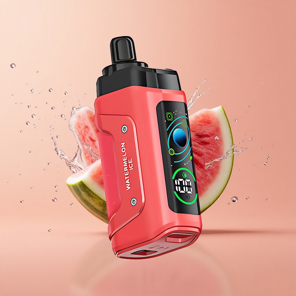 Razz Bar 45000 Melancia Gelo Coil Mesh Recarregável